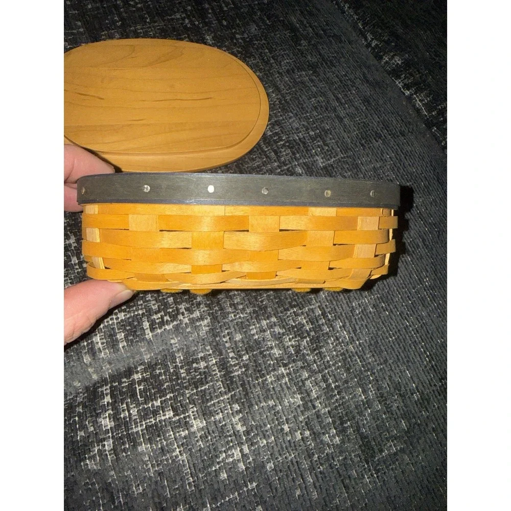 Longaberger Collectors Club Small Oval HandWoven Basket Harmony